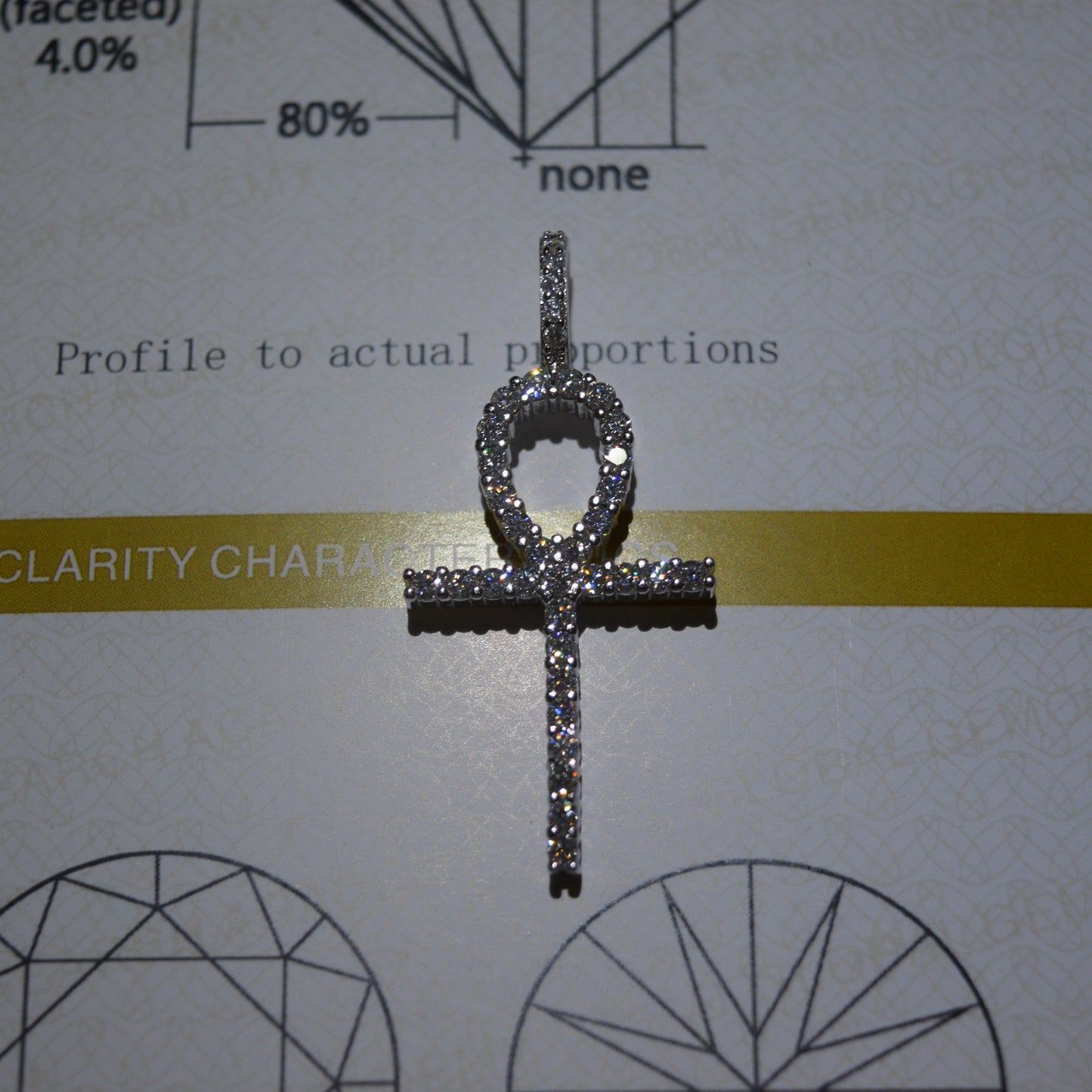 Ankh Cross Pendant Silver