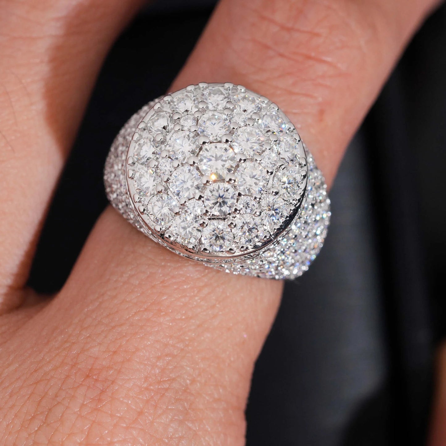 Celestial Crown Ring Moissanite