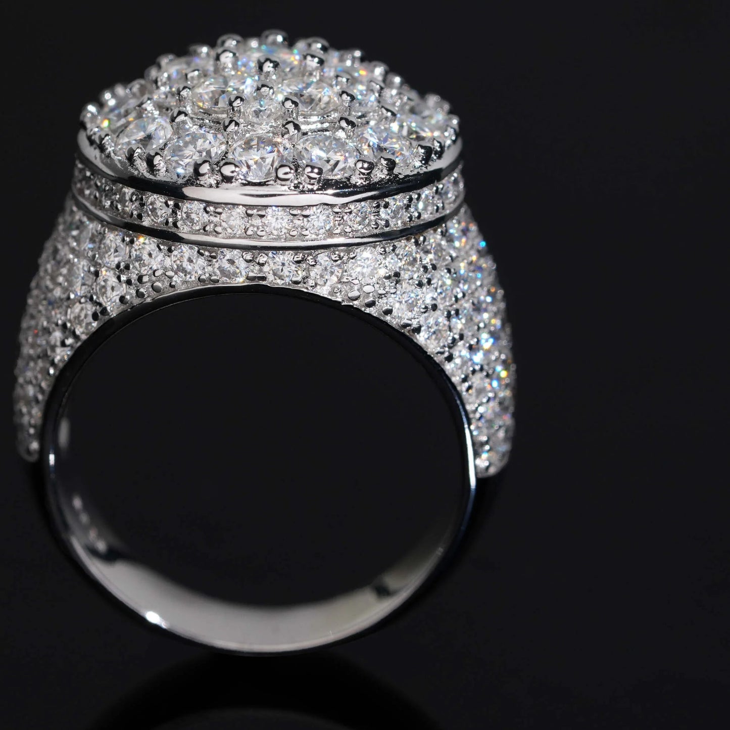 Celestial Crown Ring Moissanite