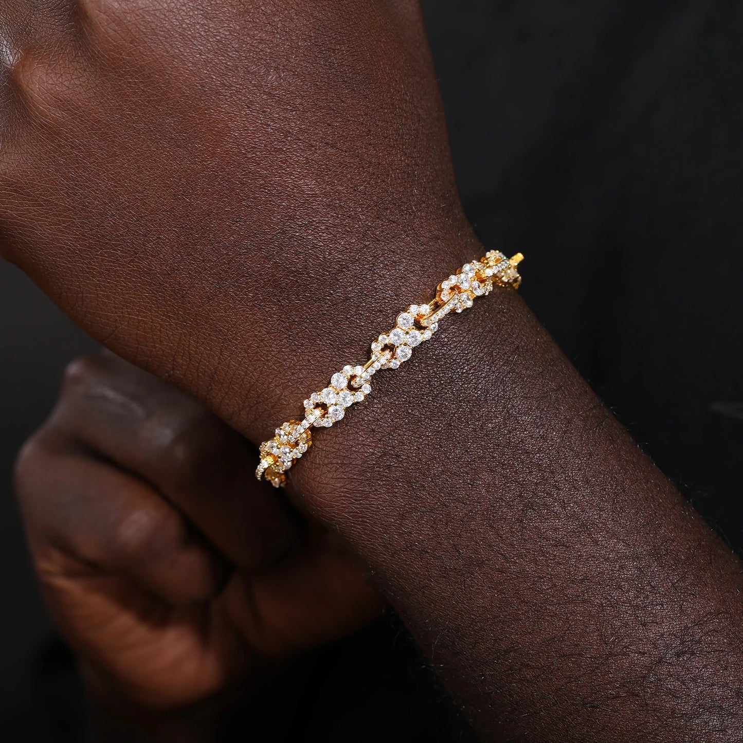 Infinity Cuban Link Chain Bracelet