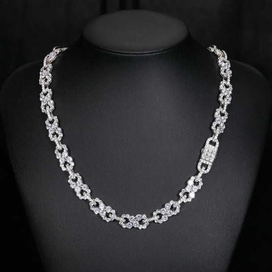 Infinity Cuban Link Chain Necklace